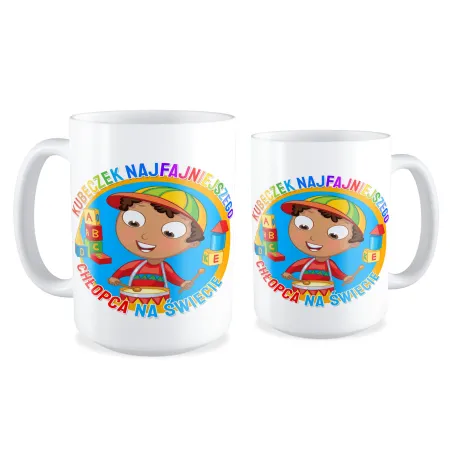 Kubek na DZIEŃ CHŁOPAKA Kubeczek najfajniejszego chłopaka na świecie